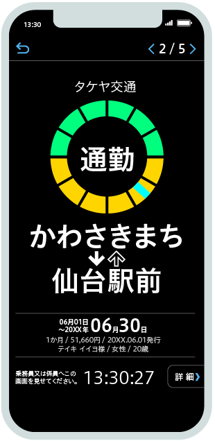 スマホ乗車券アプリ「QUICK RIDE」サービス概要 デジタル定期券の購入及び利用方法