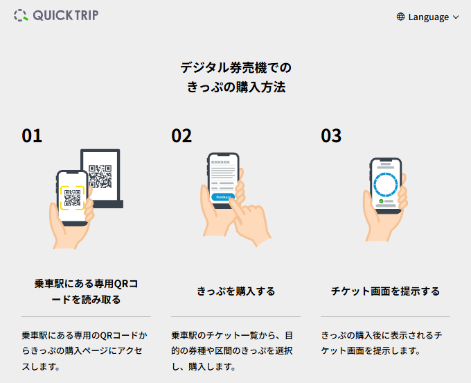 全国初】券売機廃止とデジタル化を一体に推進。高松琴平電気鉄道がレシップのWEBアプリ「QUICK TRIP Ticket」を活用し、「ことでんデジタル券売機」を導入3
