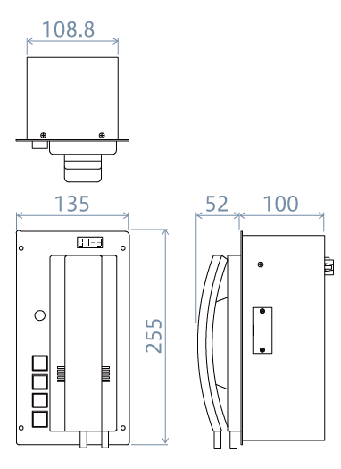 非常通話装置(受報器)